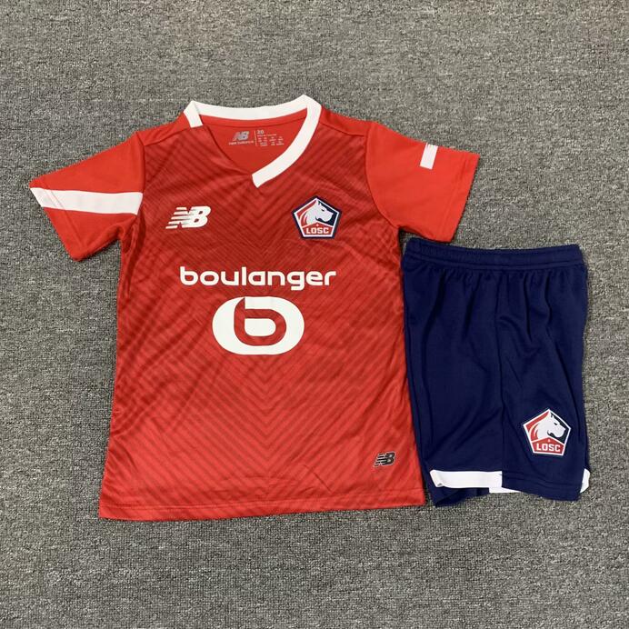 Lille Home Soccer Kit 2023/24 Kids